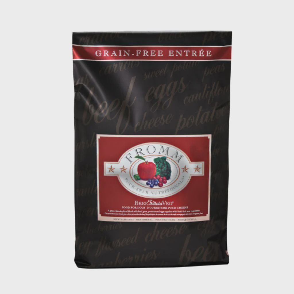 FROMM DOG FOUR STAR BEEF FRITTATA VEG GF, LB: 26