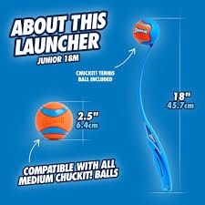 CHUCK IT LAUNCHER JUNIOR 18M 06100 PETMATE 12/cs 648/plt