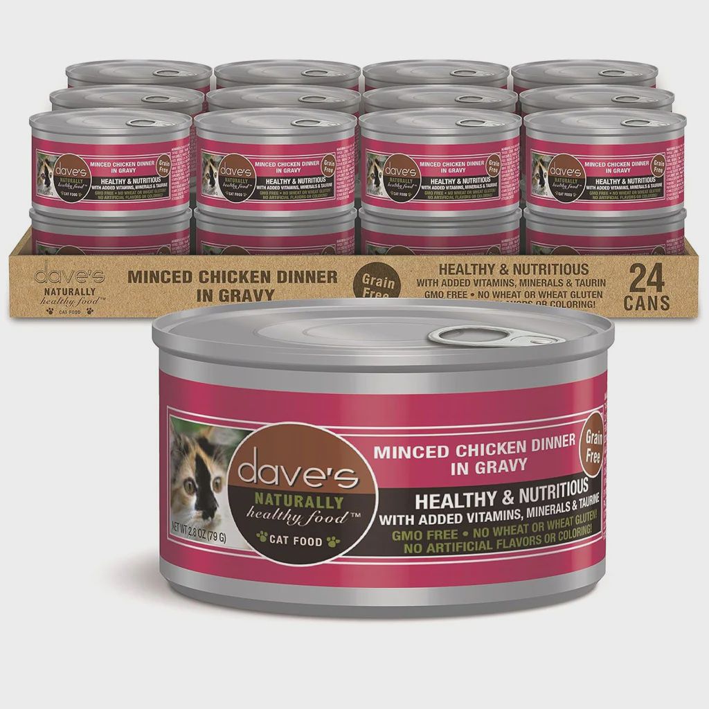 MINCED CHICKEN DINNER IN GRAVY CAT