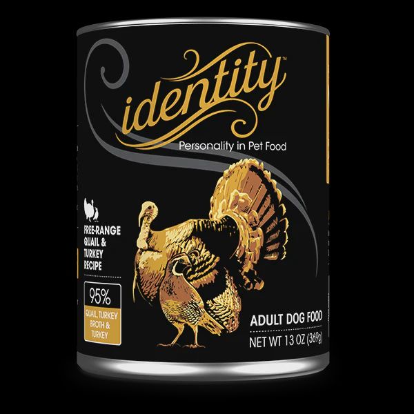 IDENTITY DOG QUAIL TURKEY CAN 13OZ 12/CS
