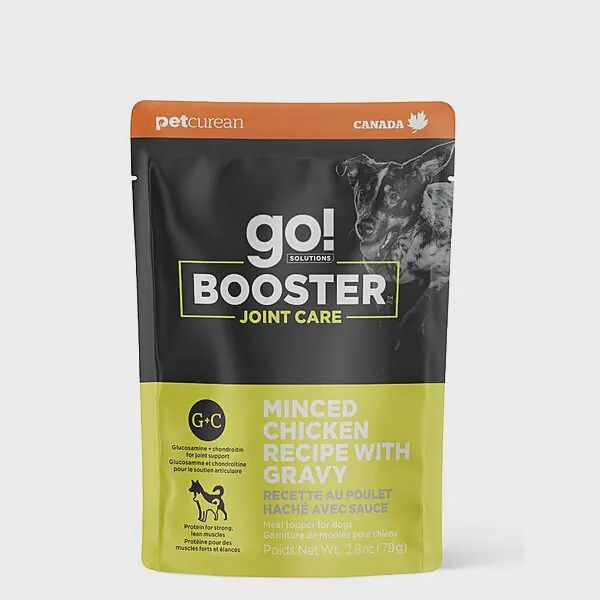 GO! BOOSTER JOINT CHICKEN 2.8oz DOG FG00551 PETCUREAN 24/cs