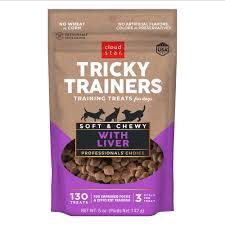 CHEWY TRICKY TRAINERS LIVER 5oz 16200Q CLOUD 24/cs