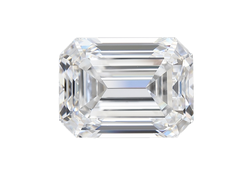 Emerald Shape Diamond 10.01 Carat | The Joy of Lights Natural Diamond Collection