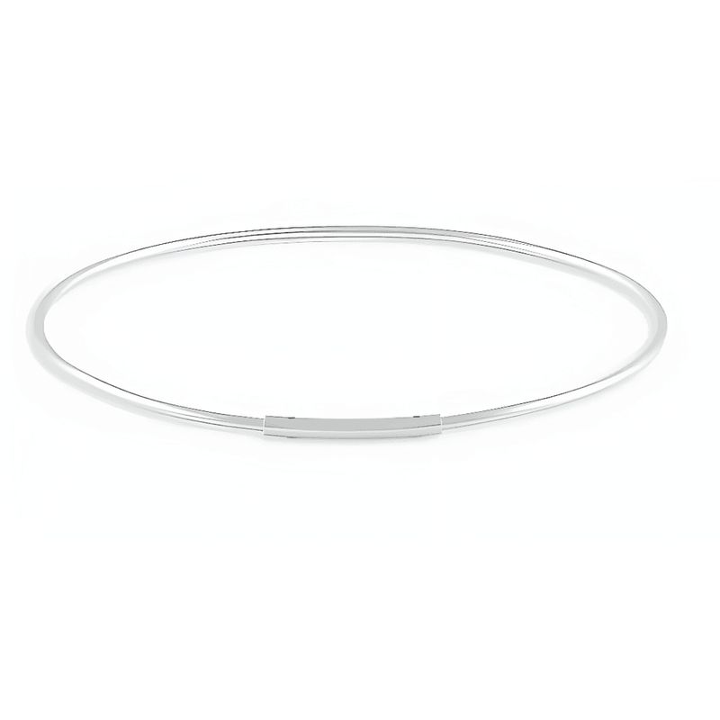 Silver Classic Gift Set - The Ultimate Versatile Gold Hoop and Silver Bangle – Designed for Effortless Elegance