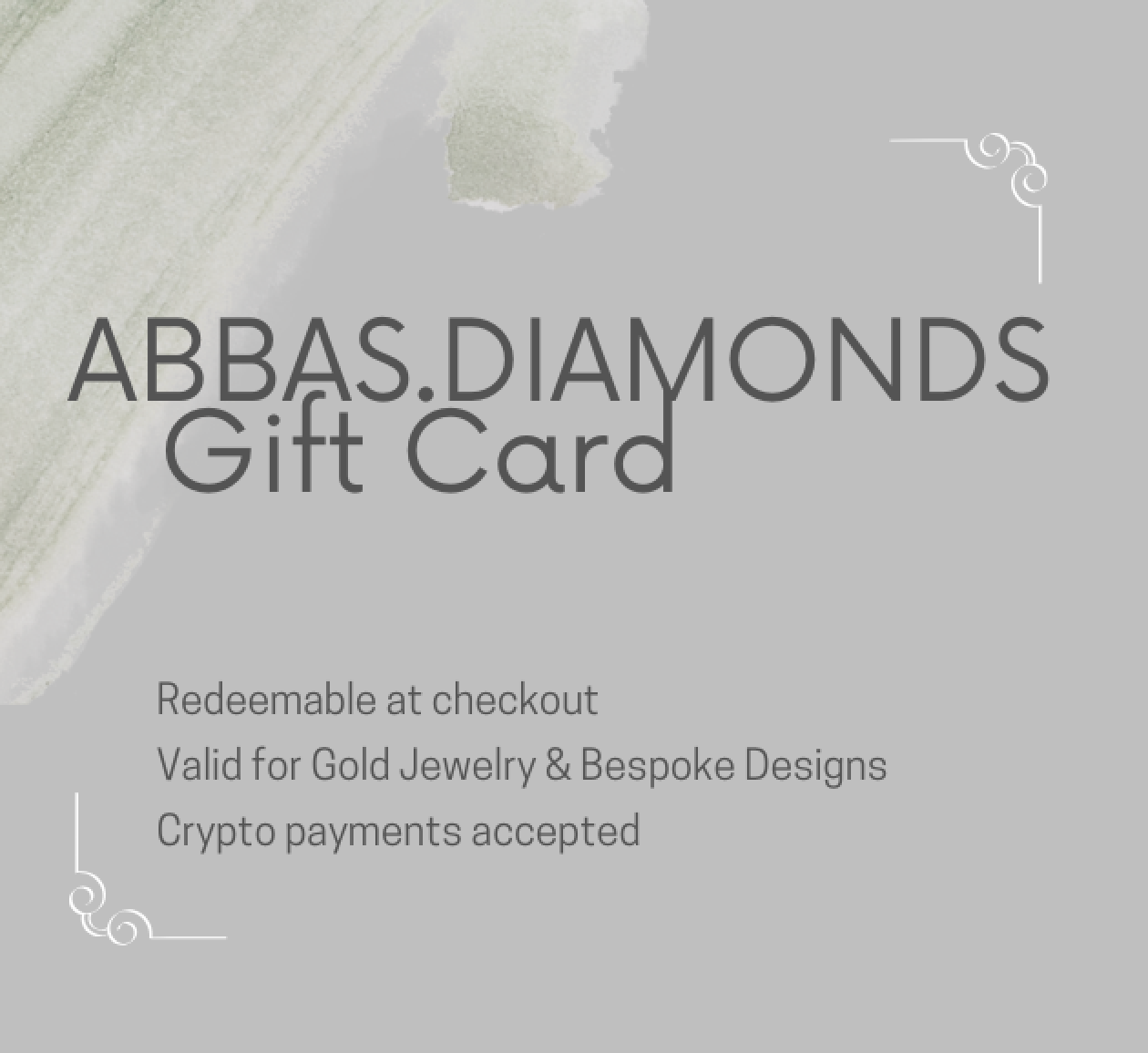The Gilded Gift – eGift for Gold &amp; Bespoke Creations