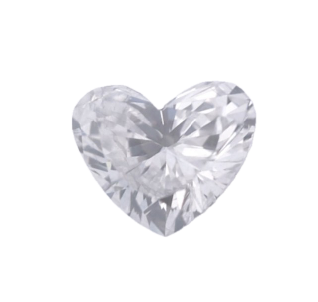 Natural Fancy Gray Heart Diamond 1.36ct 