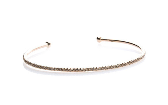 Chocolate Fancy Diamond Rose Gold Bracelet 1.0TCW