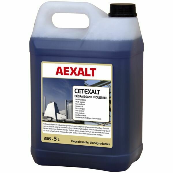 NETTOYANT DÉGRAISSANT INDUSTRIEL - BIDON DE 5L