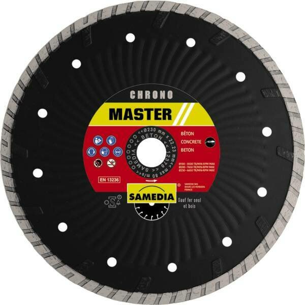DISQUE DIAMANT MASTER CHRONO DIAM.125MM