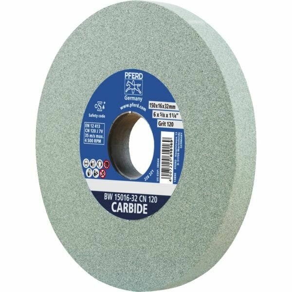 MEULE POUR TOURET ACIER CARBURE - 150X20MM