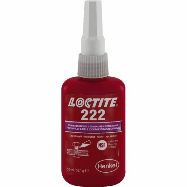 LOCTITE 222 ADHÉSIF FREINFILET - 50ML