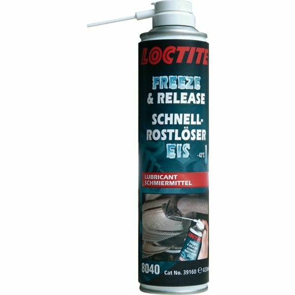 DÉGRIPPANT À CHOC THERMIQUE LOCTITE LB 8040 - 12 AÉROSOLS DE 400ML