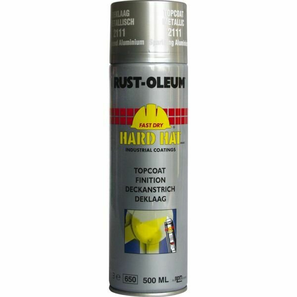 GALVANISATION FINITION ALUMINIUM - 6 AÉROSOLS DE 500ML