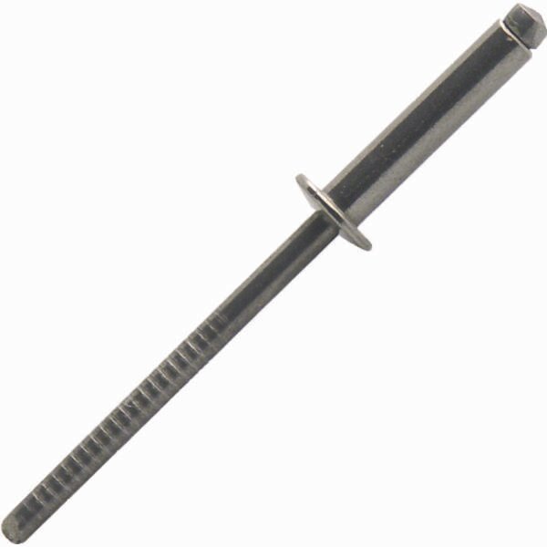 RIVET INOX A2 TÊTE PLATE 4.8X10MM (BOÎTE DE 250)