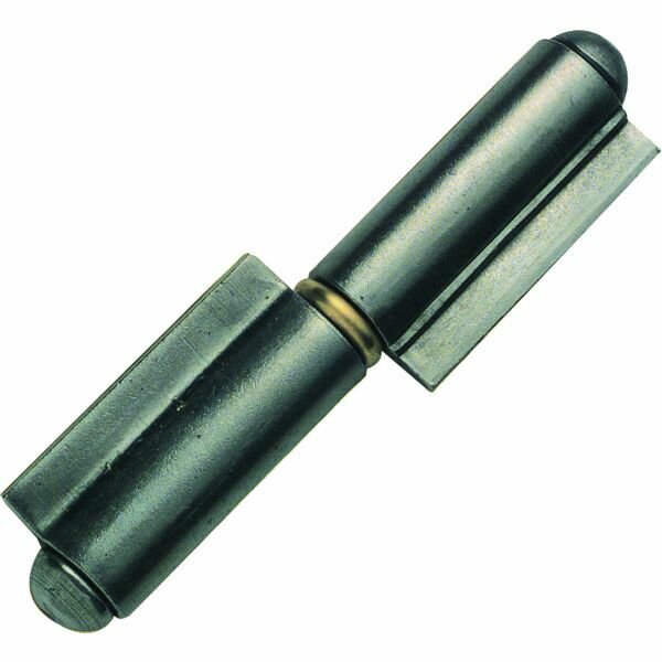 BOÎTE DE 10 PAUMELLES DE GRILLE ROULÉE LAME COURTE BL - 100MM