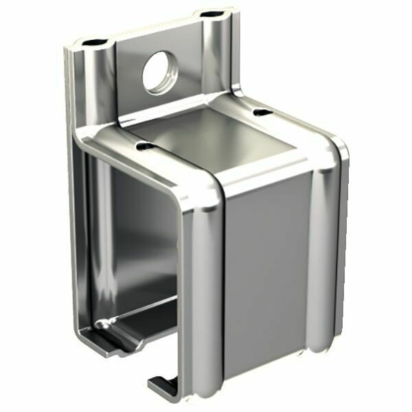 SUPPORT ENVELOPPANT MURAL SPORTUB - POUR RAIL 50X40MM