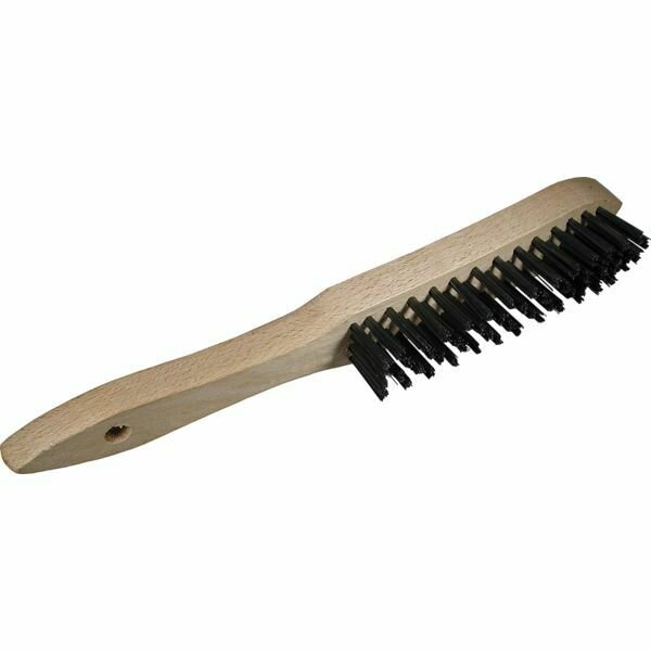 BROSSE À MAIN MANCHE BOIS SPECIAL - ACIER DROIT