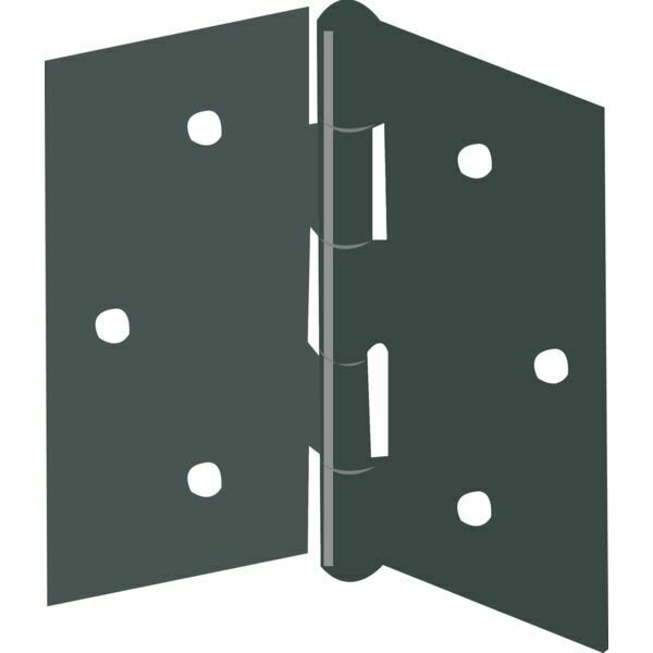 BOÎTE DE 50 CHARNIÈRES CARRÉES - 40X40MM