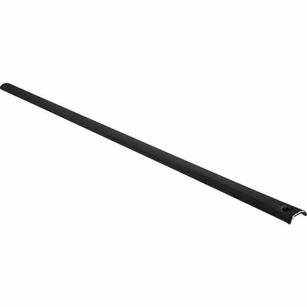 TRINGLE DE CRÉMONE 16X5MM - ÉPOXY NOIR - LONGUEUR 2,44M