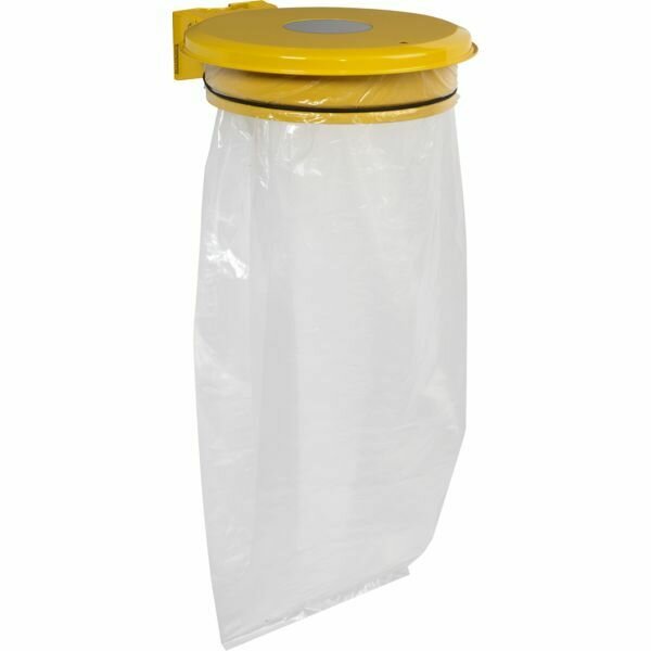 SUPPORT DE SAC MURAL AVEC COUVERCLE - 110L