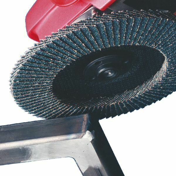 10 DISQUES À LAMELLES PLAT ACIER ET INOX - GRAIN 60