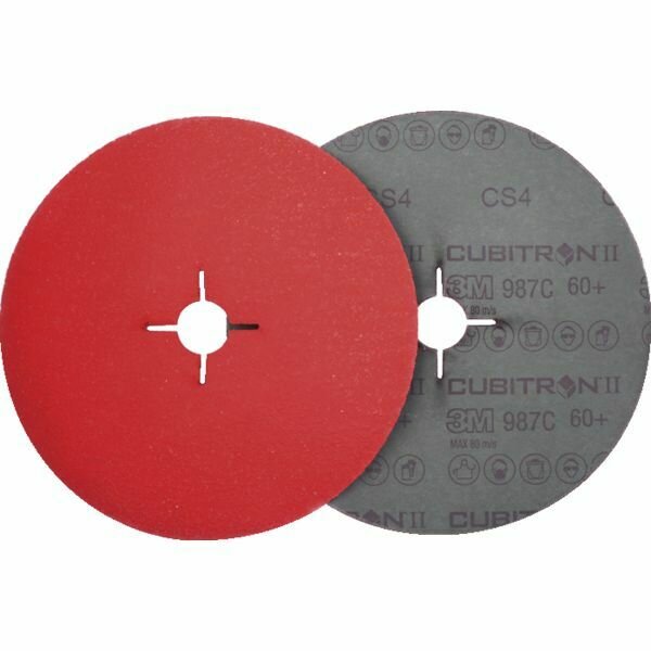 25 DISQUES FIBRE INOX 987C - GRAIN 60