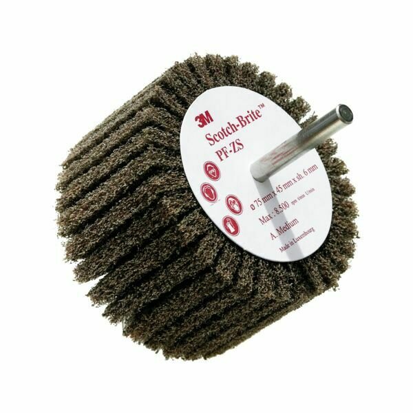 10 BROSSES SUR TIGE SCOTCH BRITE PF-ZS