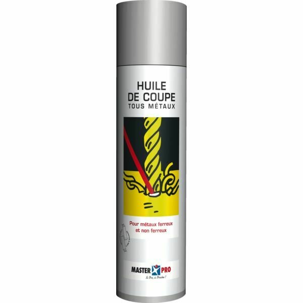 HUILE DE COUPE - 12 AÉROSOLS DE 400ML