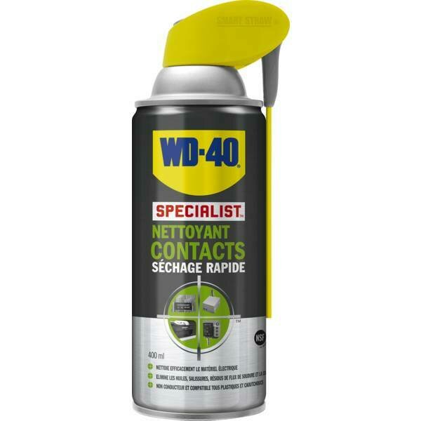 NETTOYANT CONTACT ÉLECTRIQUE - 12 AÉROSOLS DE 400ML