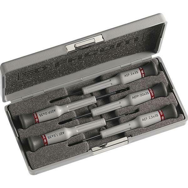 JEU DE 5 TOURNEVIS MICRO-TECH AEF.J1PB