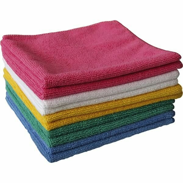 LOT DE 10 LINGETTES MICROFIBRES ÉCONOMIQUES
