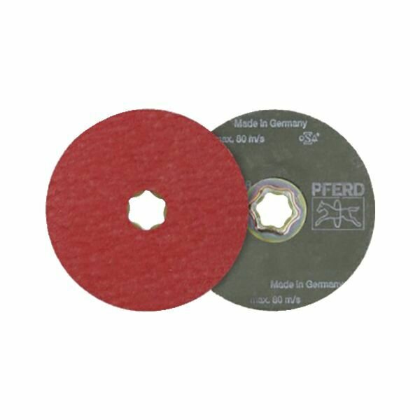 25 DISQUES CÉRAMIQUE FIBRE COMBICLICK - GRAIN 60
