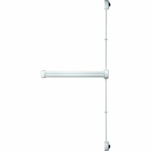 FERMETURE ANTIPANIQUE FLUID - 2 POINTS HAUT ET BAS - ARGENT