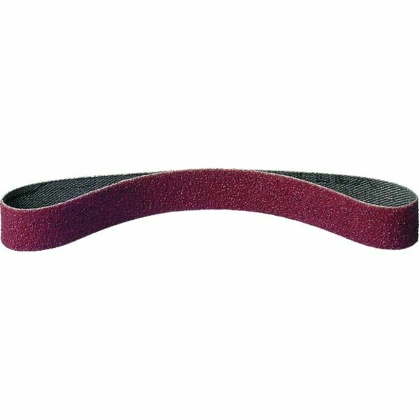25 BANDES TOILES LIME ACIER - 13X455MM, GRAIN 60