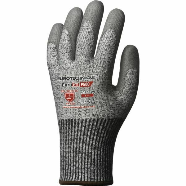 SACHET DE 10 PAIRES DE GANTS PAUME ENDUITE PU