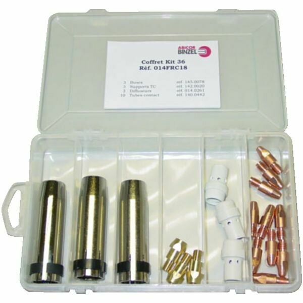 PIÈCE D&#39;USURE MIG MB36 EN COFFRET - DIAM.1,2MM