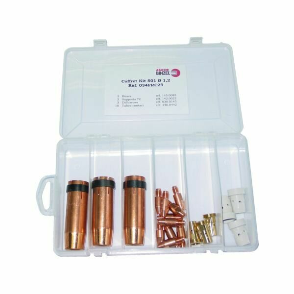 PIÈCE D&#39;USURE MIG MB501 EN COFFRET - DIAM.1,2MM