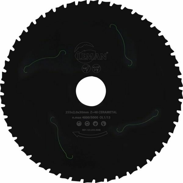 LAME DE SCIE CIRCULAIRE CÉRAMIQUE-METAL DIAM.160MM