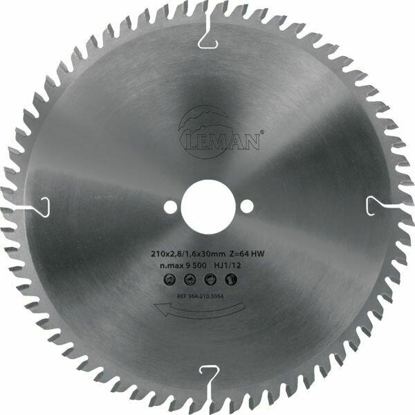 LAME DE SCIE CIRCULAIRE POUR ALU DIAM.210MM