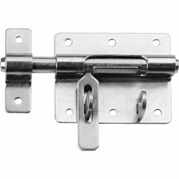 VERROU DE BOX PORTE-CADENAS - DIAMÈTRE 10MM BLANC