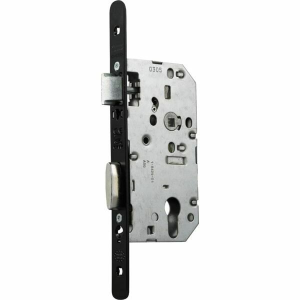 2 SERRURES À LARDER D455 - 40MM DROITE AVEC GÂCHE