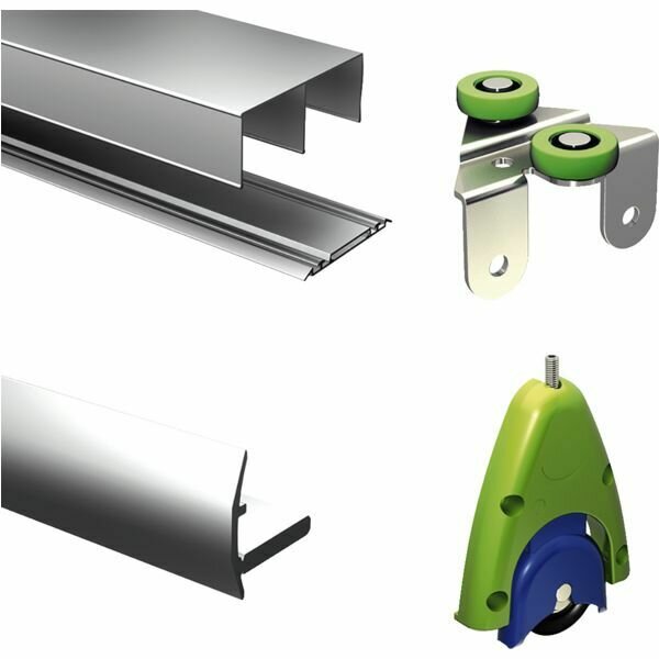 ENSEMBLE PICOT STAR - 2 PROFILS DE FINITIONS - RAIL 3M