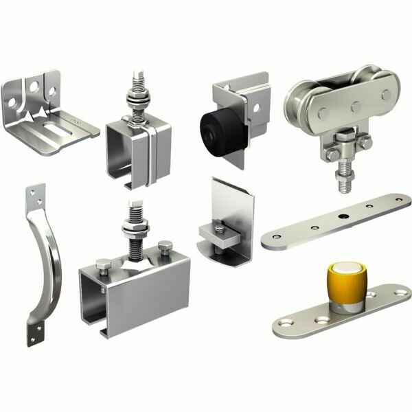 GARNITURE 5040 GVU - PORTE 150KG, LARGEUR MAX 2000MM