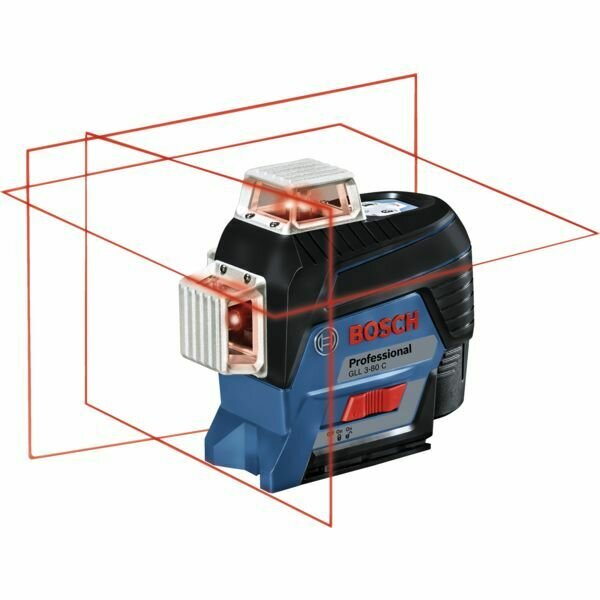LASER LIGNE GLL 3-80 C ROUGE (BATTERIE INCLUSE)