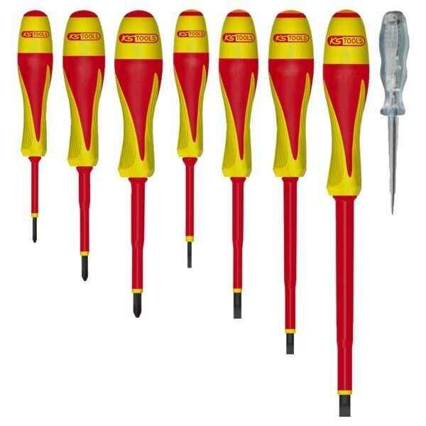 JEU DE 8 TOURNEVIS ISOLÉS 1000V