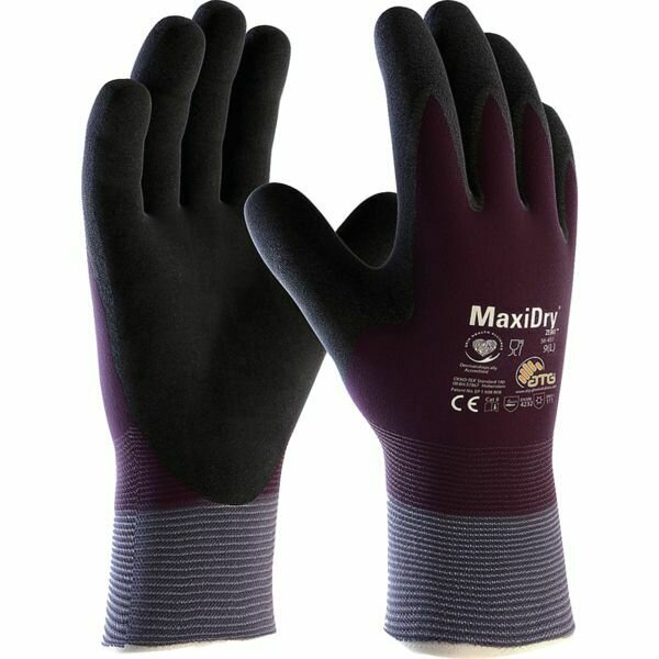 SACHET DE 10 PAIRES DE GANTS MAXIDRY ZERO 56-451