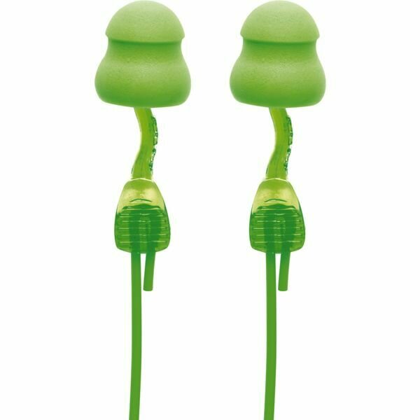 80 PAIRES DE BOUCHONS D&#39;OREILLE TWISTERS CORD EN SACHETS INDIVIDUELS