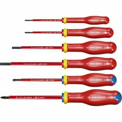 JEU DE 6 TOURNEVIS PROTWIST ISOLÉS 1000V