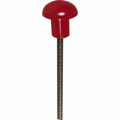 EMBOUT DE SÉCURITÉ ROUGE - SAC DE 125 PIÈCES