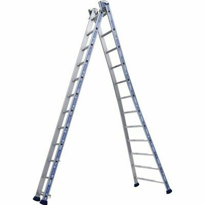 ÉCHELLE TRANSFORMABLE 2 PLANS PLATINIUM 300 - 2 X 12 ÉCHELONS